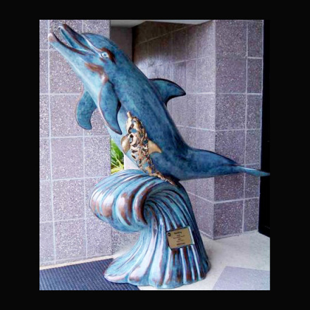 Norman Gitzen Dolphins Blue